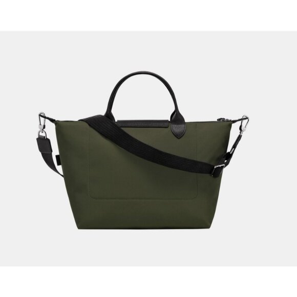 LONGCHAMP Le Pliage Energy L tote handbag crossbody - Olive green - Picture 4 of 15